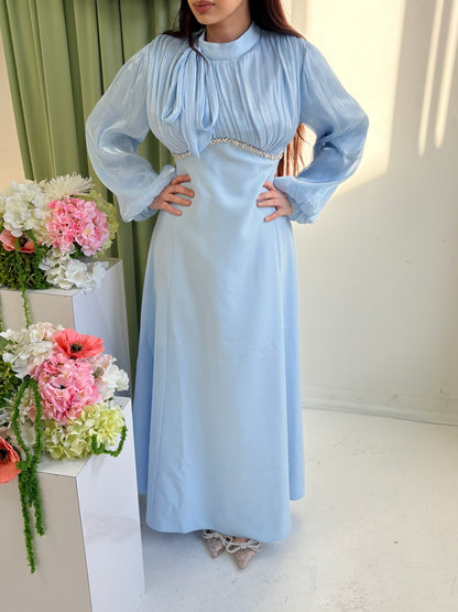 Rabia Dress Blue