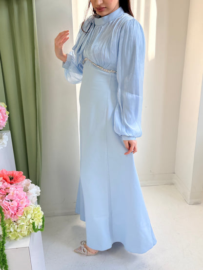 Rabia Dress Blue