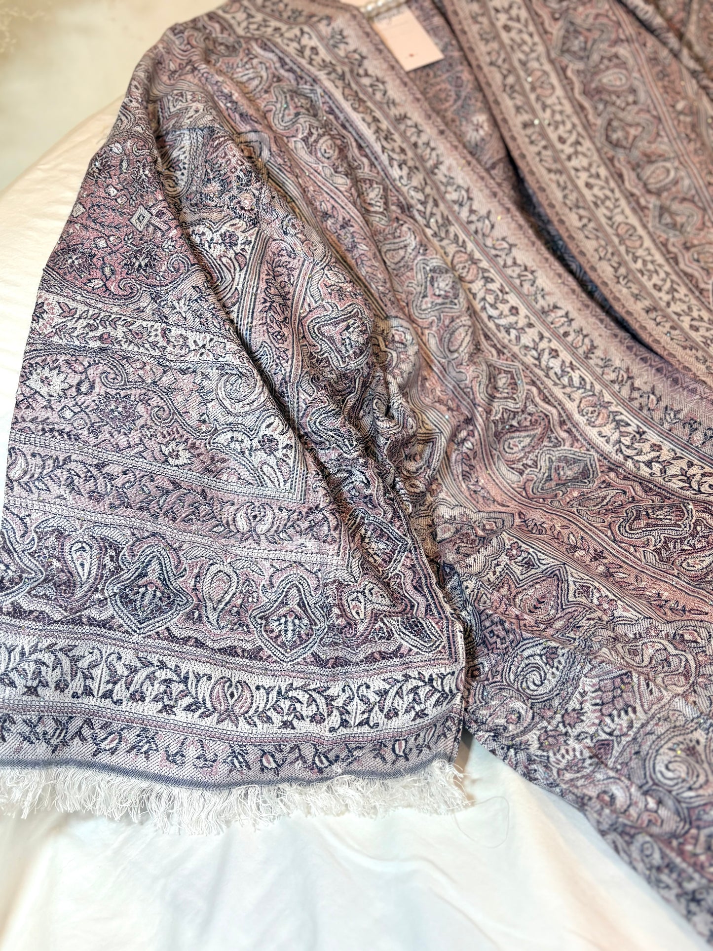 Pashmina Grey/Pink