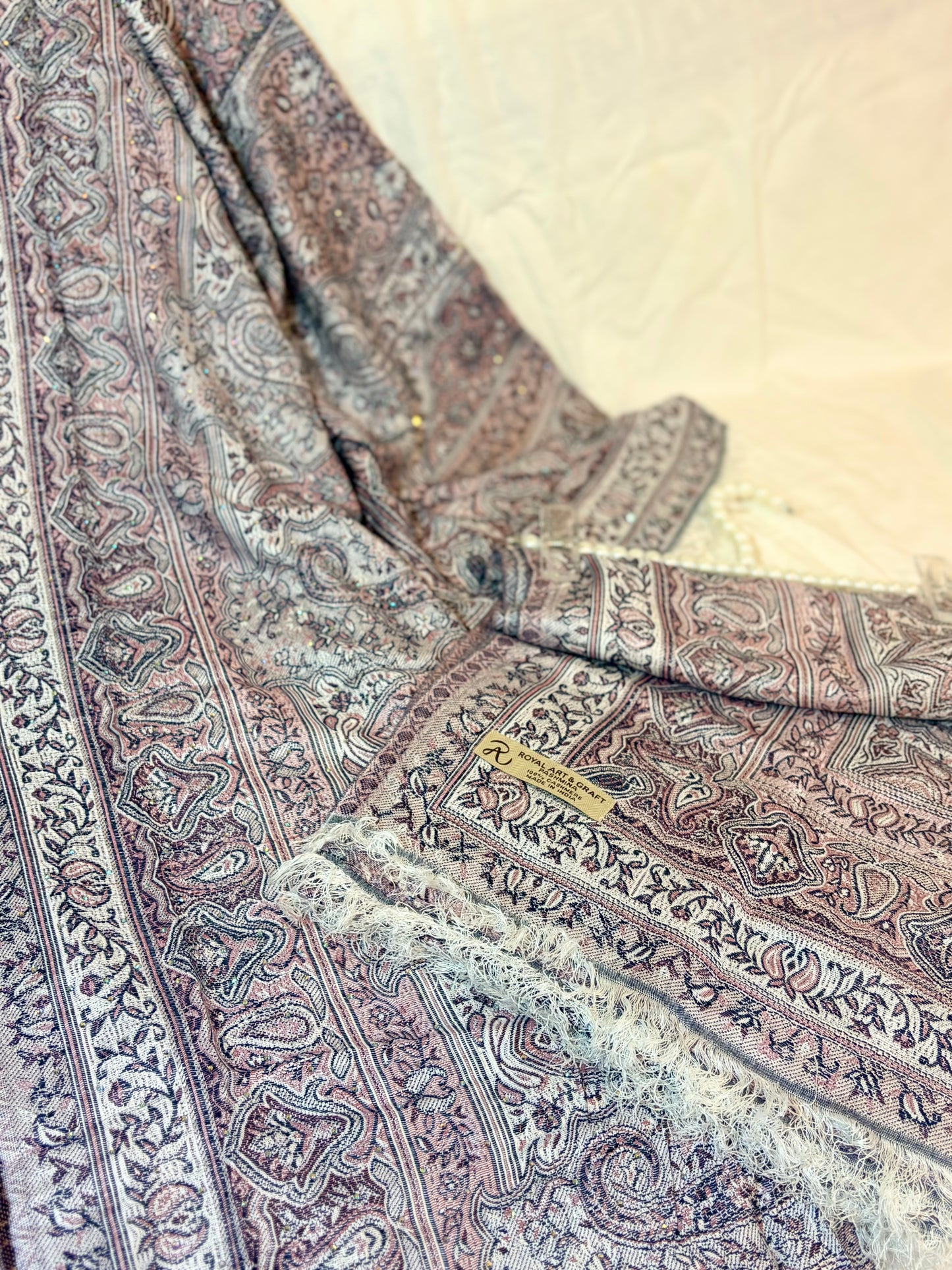 Pashmina Grey/Pink