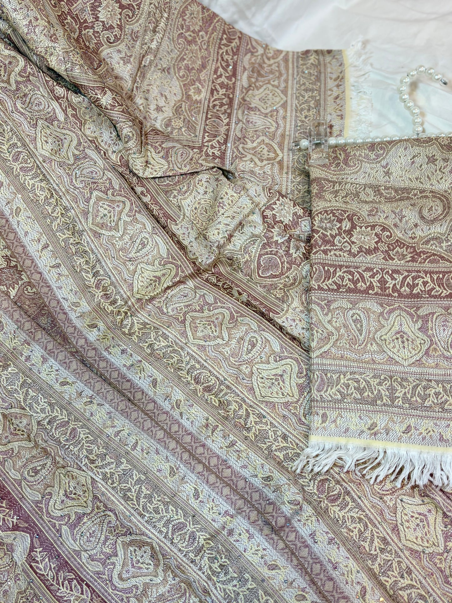 Pashmina Lavender/gold