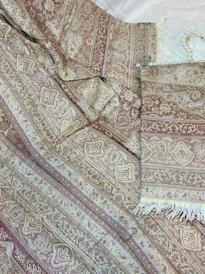 Pashmina Lavender/gold