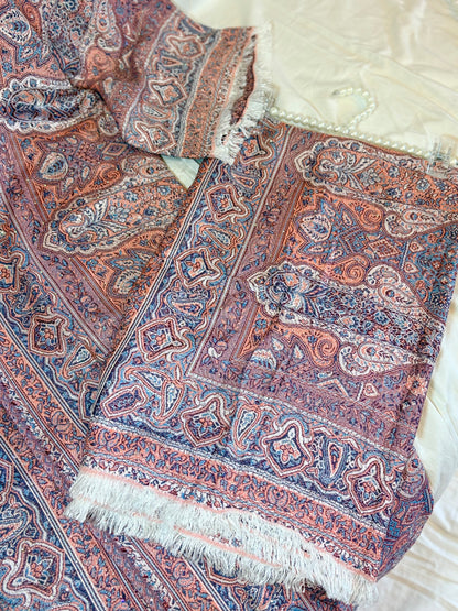 Pashmina Blue/Peach