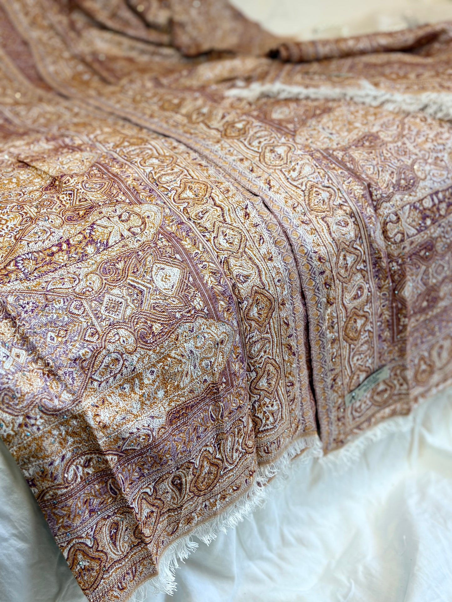 Pashmina Purple/Yellow