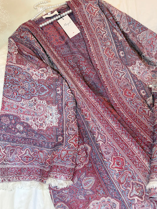 Pashmina Pink/Blue