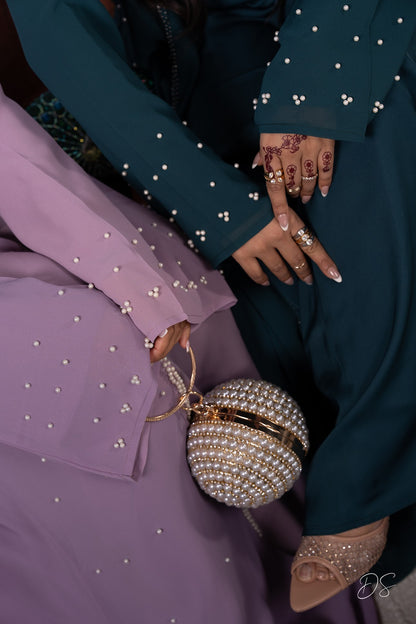 Pearla Abaya Teal