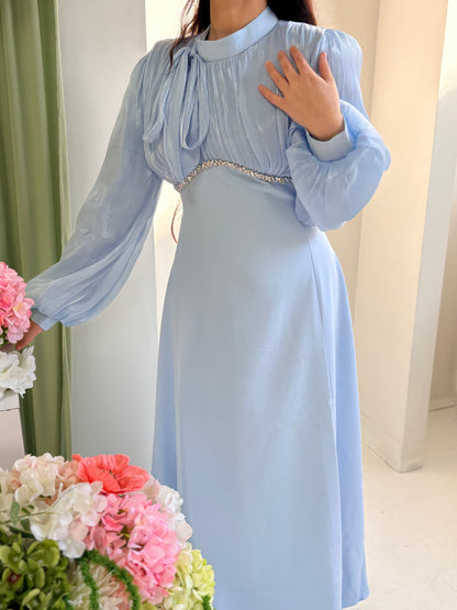 Rabia Dress Blue