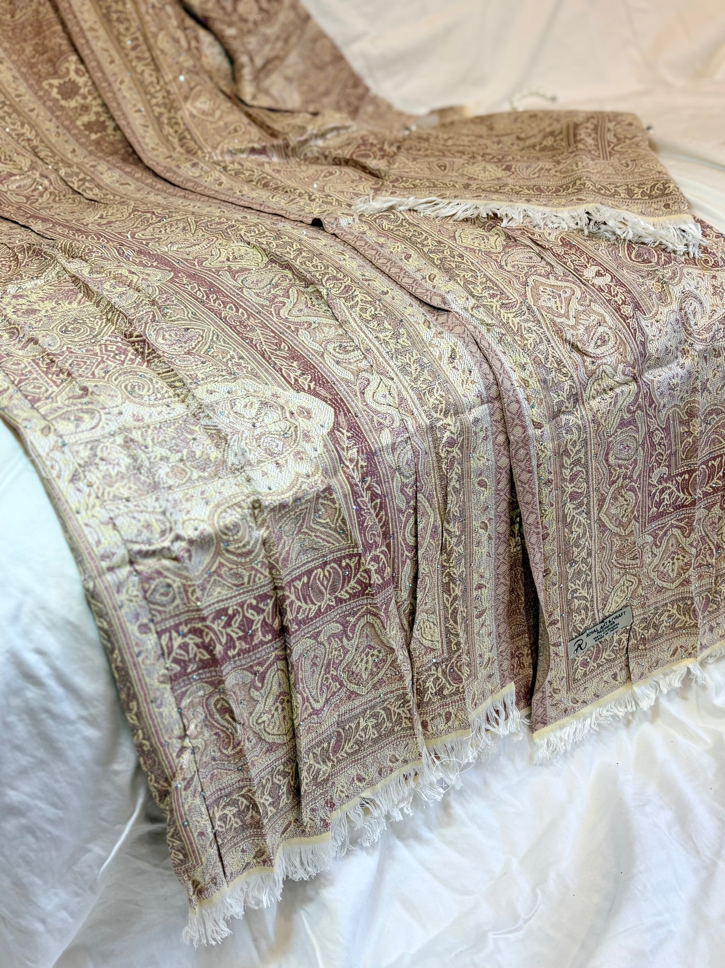 Pashmina Lavender/gold