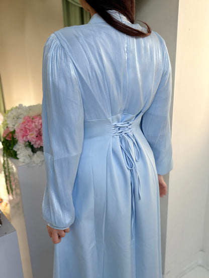 Rabia Dress Blue