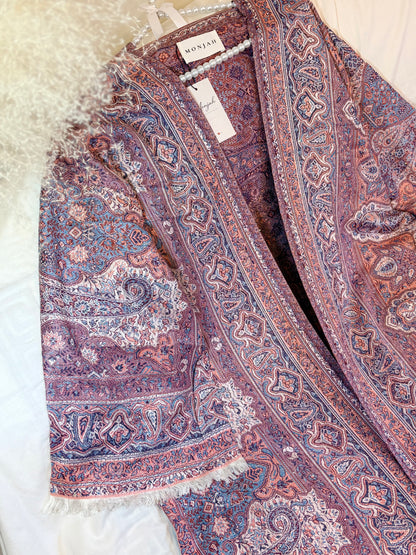 Pashmina Blue/Peach