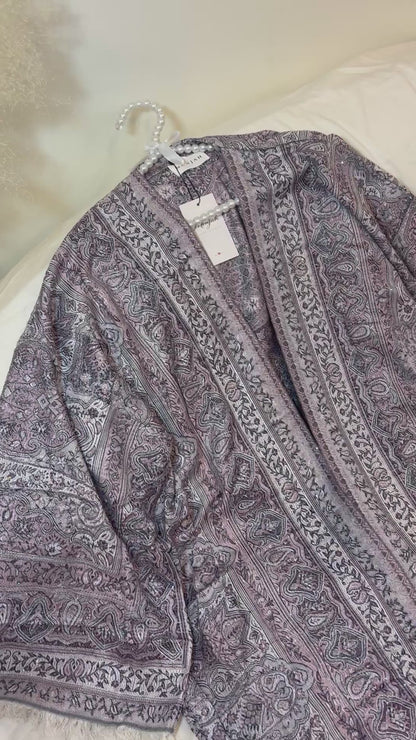 Pashmina Grey/Pink