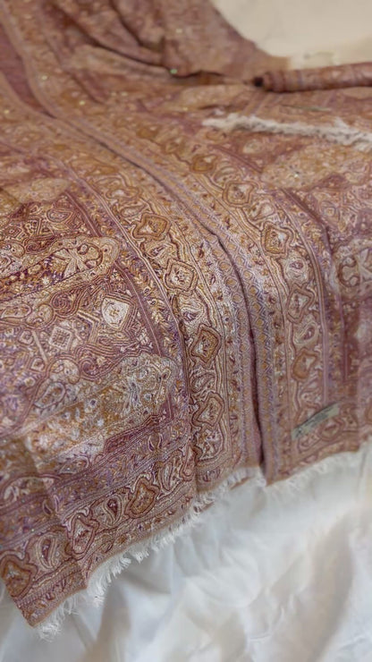 Pashmina Purple/Yellow