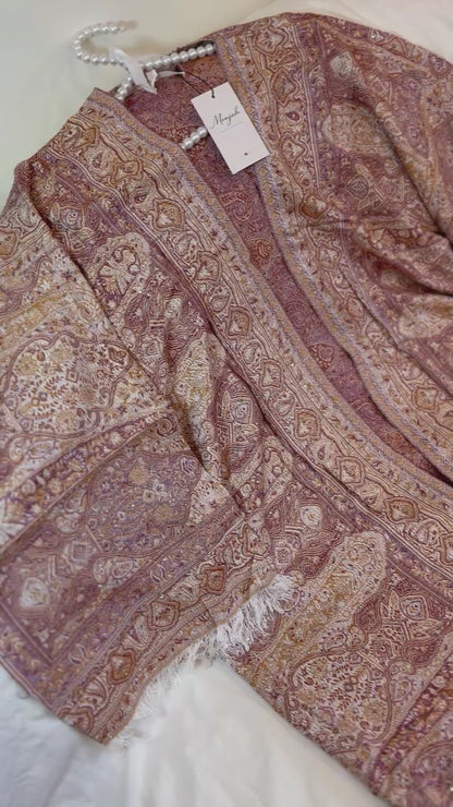 Pashmina Purple/Yellow